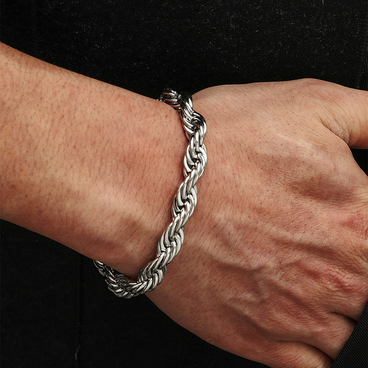 Bracelet argent Homme